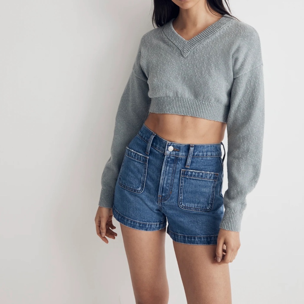 Madewell The Denim Emmett Short: Patch Pocket Edition size 27